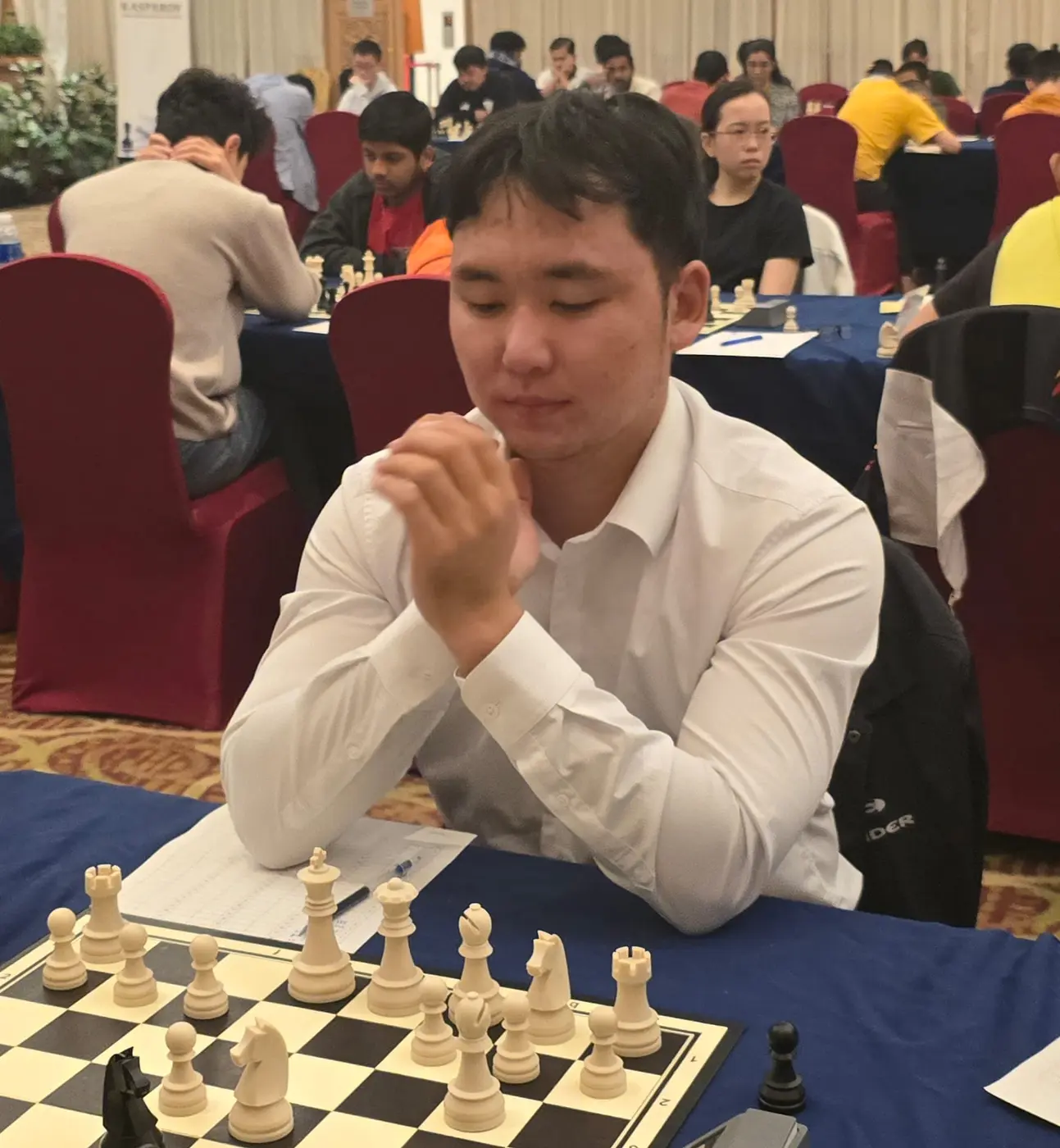 Tournament participant competing at the 1st Berjaya Global Chess Open 2026 — photo 1