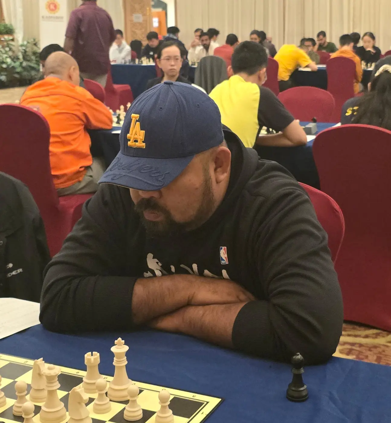 Tournament participant competing at the 1st Berjaya Global Chess Open 2026 — photo 2