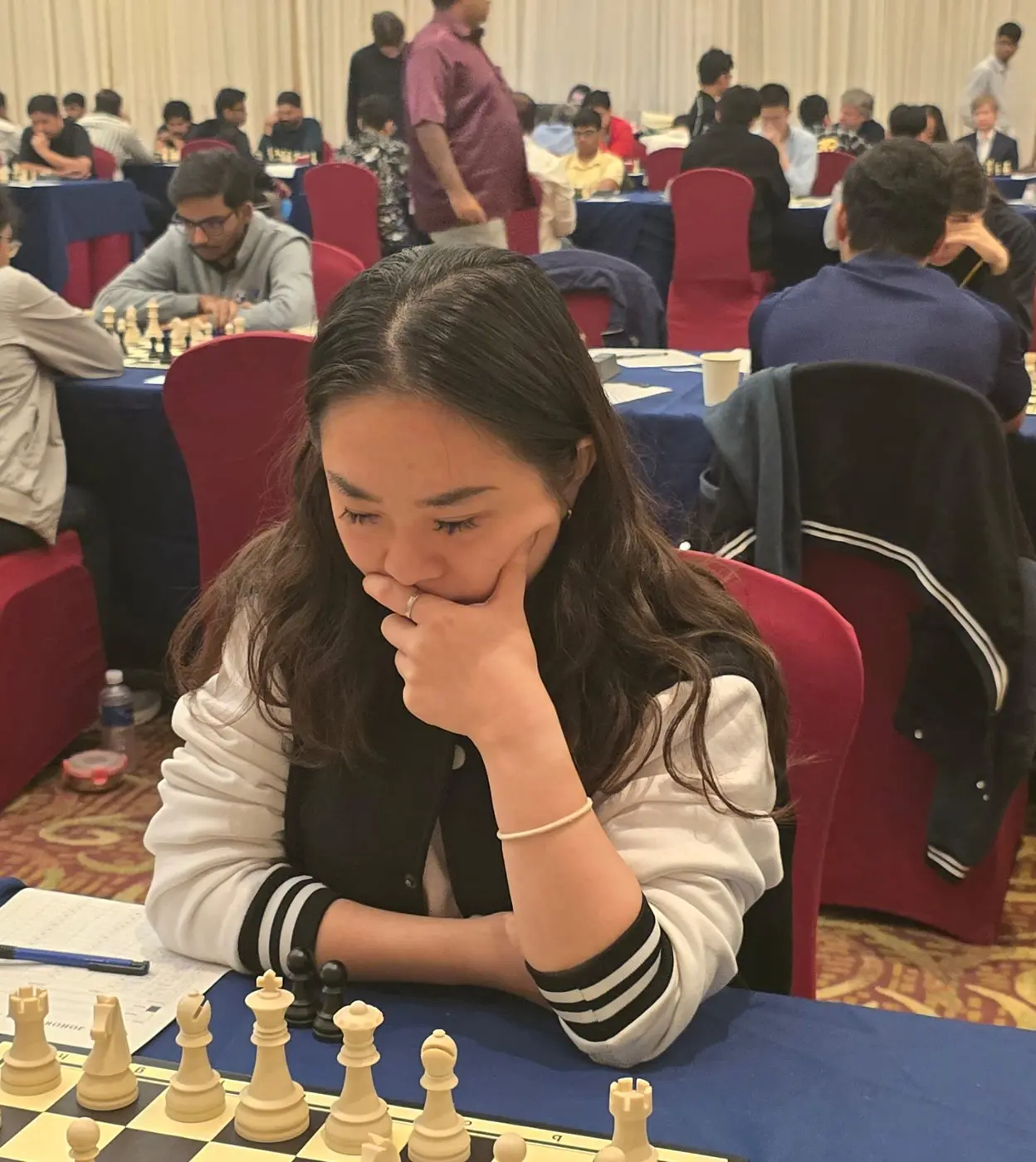 Tournament participant competing at the 1st Berjaya Global Chess Open 2026 — photo 5