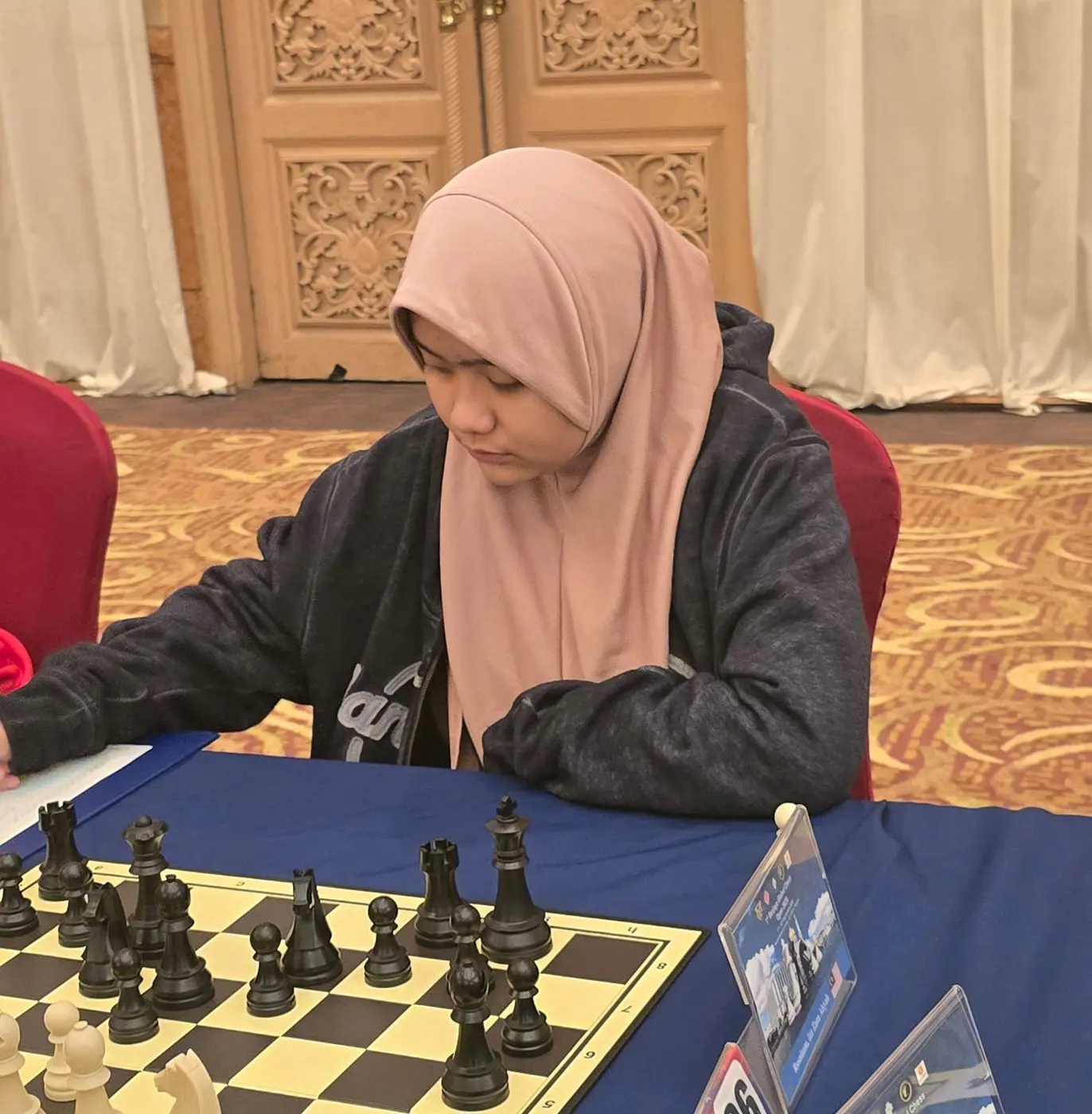 Tournament participant competing at the 1st Berjaya Global Chess Open 2026 — photo 18