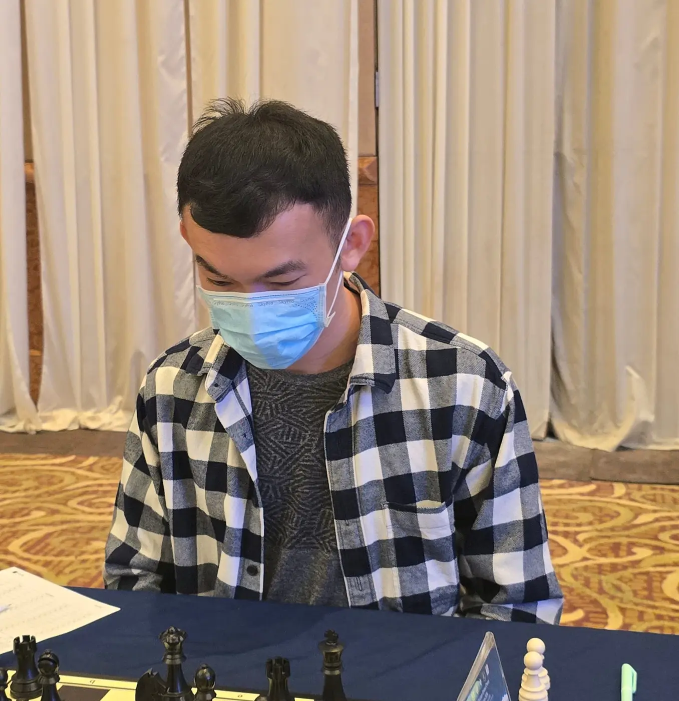Tournament participant competing at the 1st Berjaya Global Chess Open 2026 — photo 19