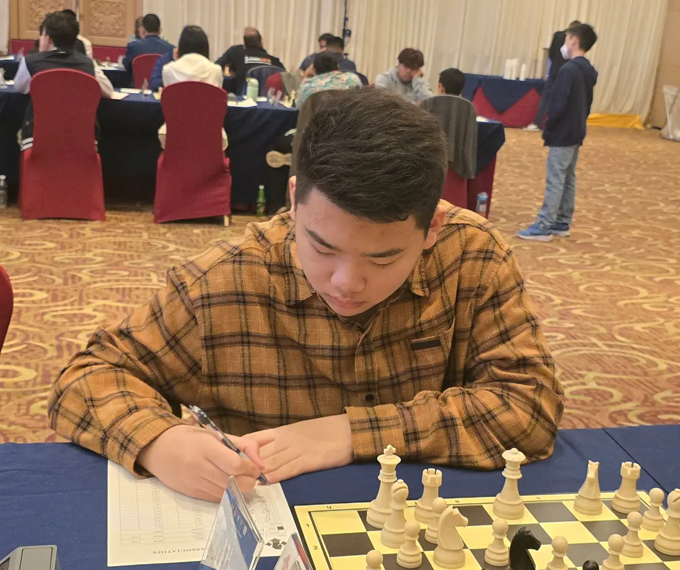 Tournament participant competing at the 1st Berjaya Global Chess Open 2026 — photo 31