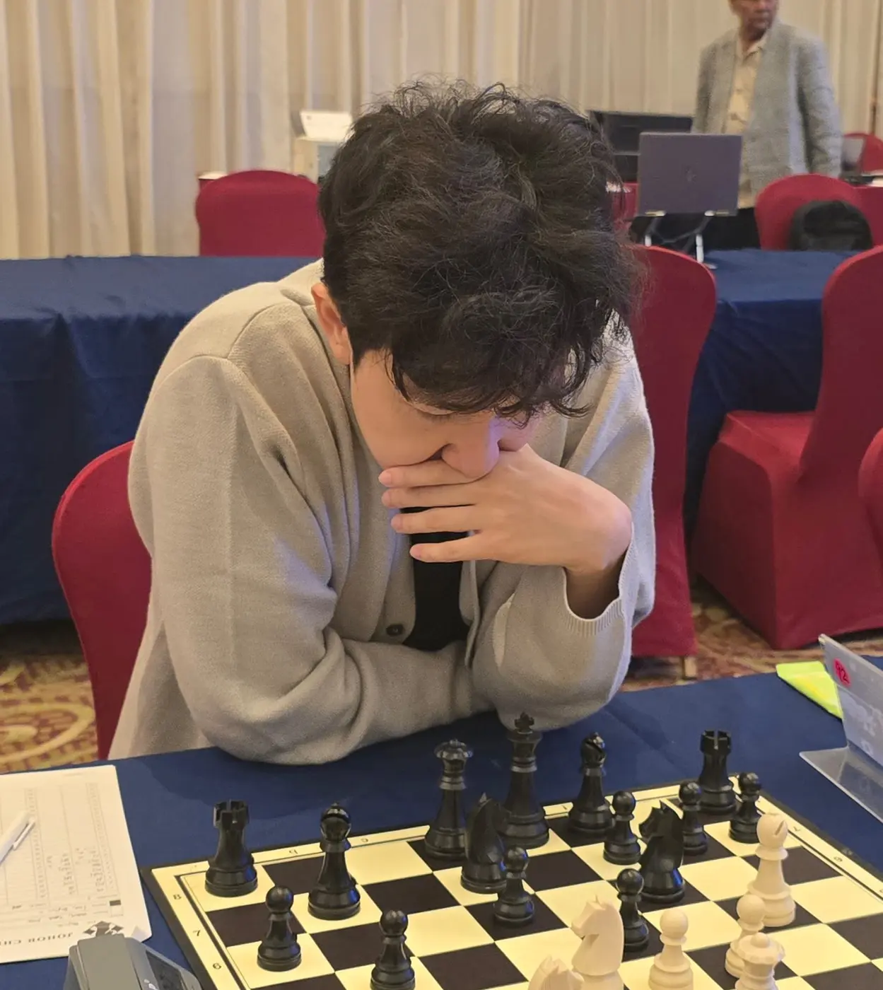 Tournament participant competing at the 1st Berjaya Global Chess Open 2026 — photo 40