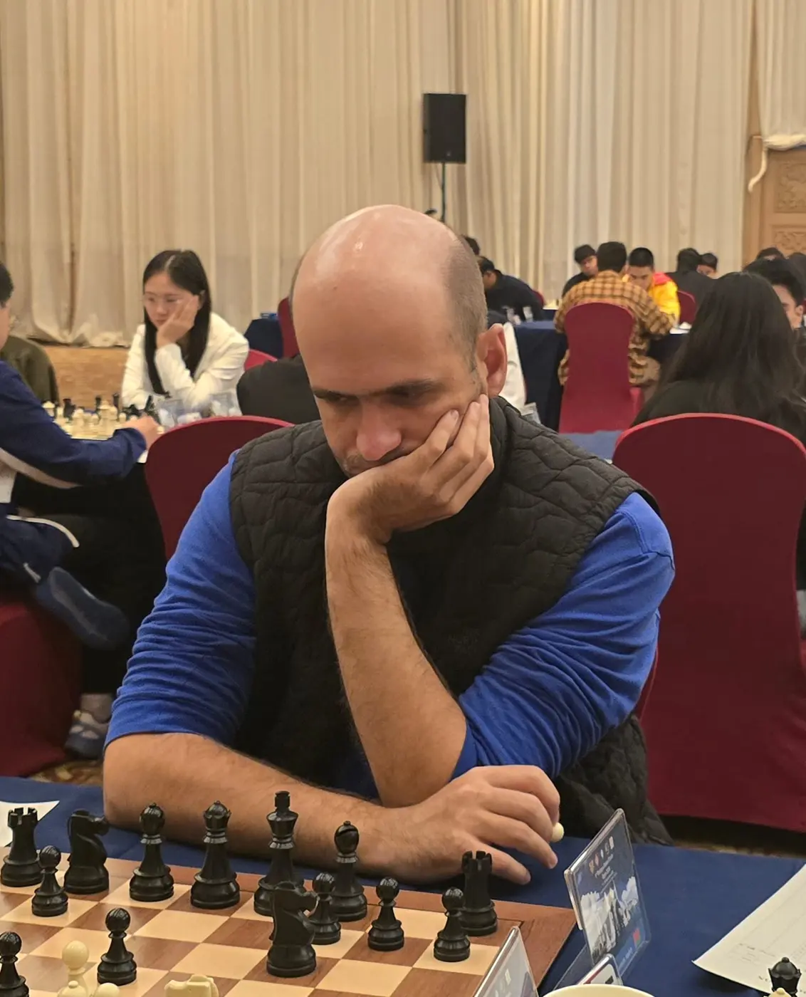 Tournament participant competing at the 1st Berjaya Global Chess Open 2026 — photo 45