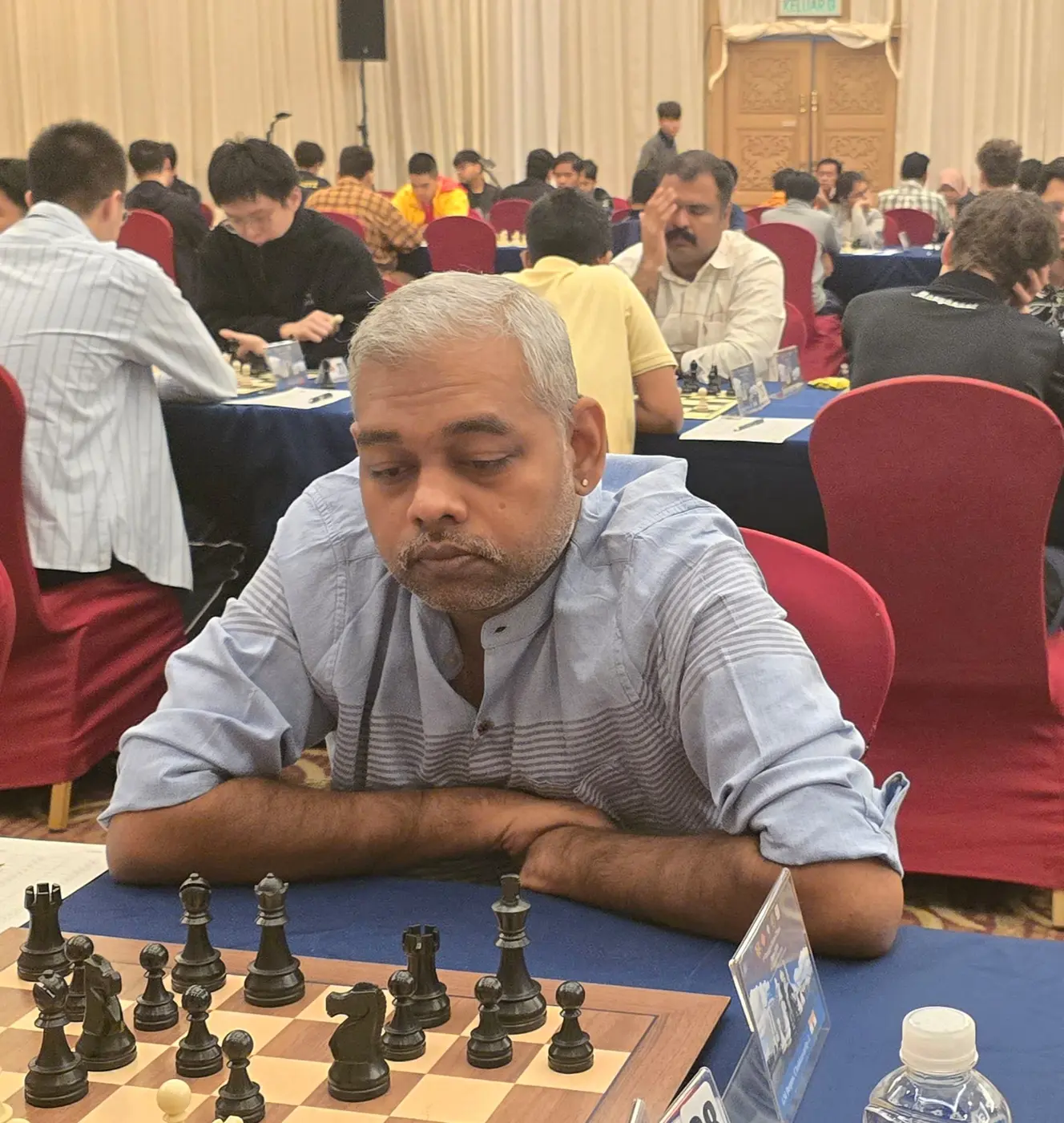 Tournament participant competing at the 1st Berjaya Global Chess Open 2026 — photo 49
