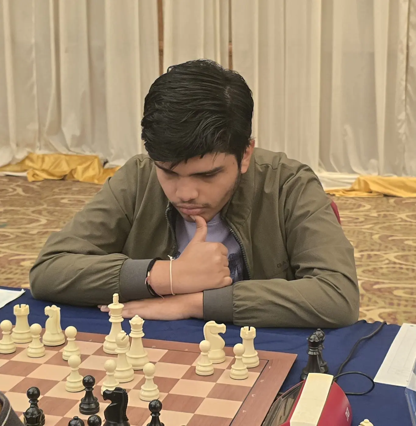 Tournament participant competing at the 1st Berjaya Global Chess Open 2026 — photo 60