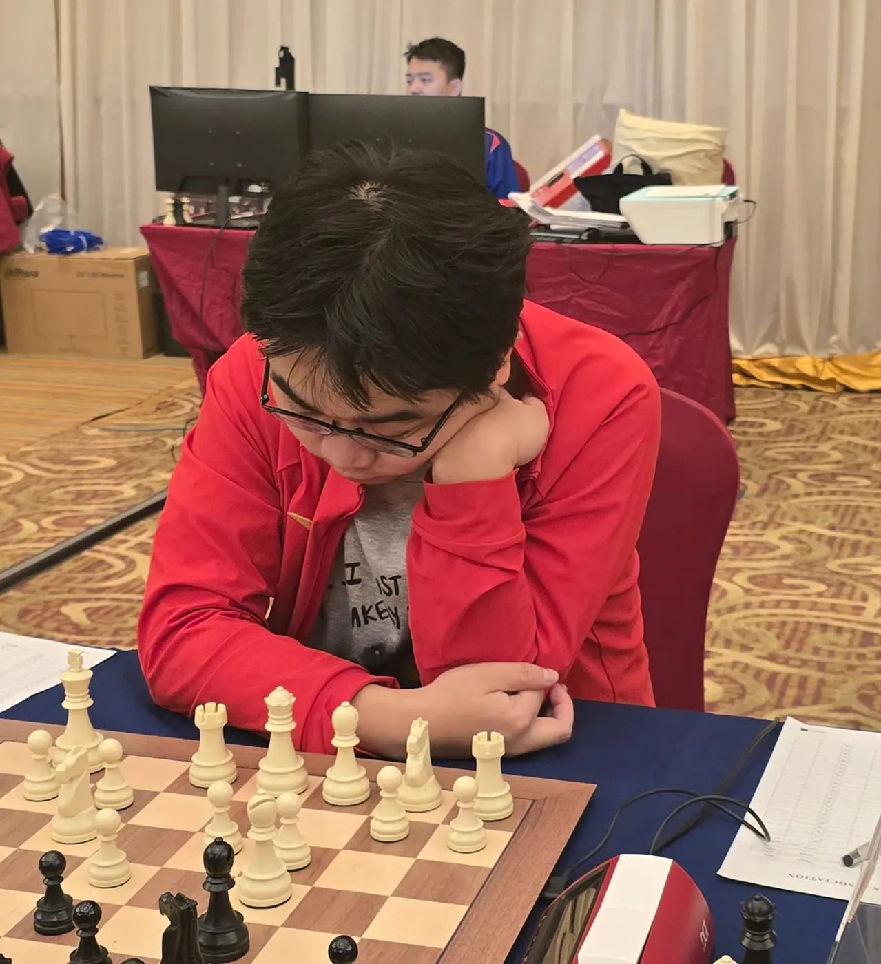 Tournament participant competing at the 1st Berjaya Global Chess Open 2026 — photo 61