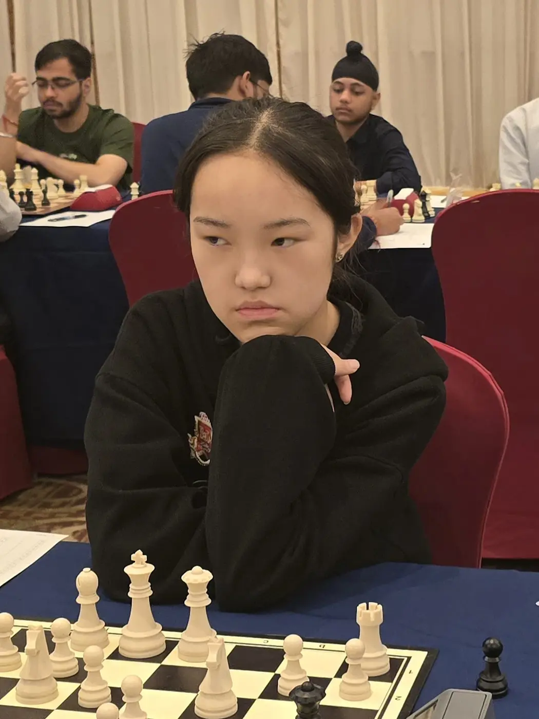 Tournament participant competing at the 1st Berjaya Global Chess Open 2026 — photo 89